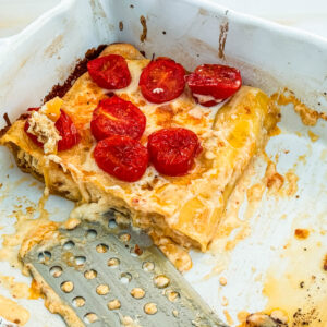 Kaneloni z jajčevci, rikoto in paradižniki15