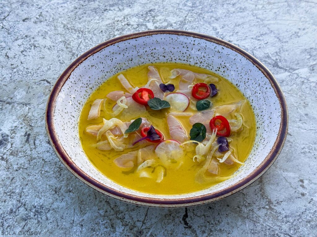 Restavracija Lubenice, Isolano hotel, Cres, ceviche, gof2