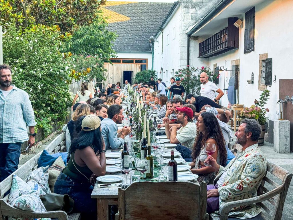 Gut Oggau, večerja bar Brutall25